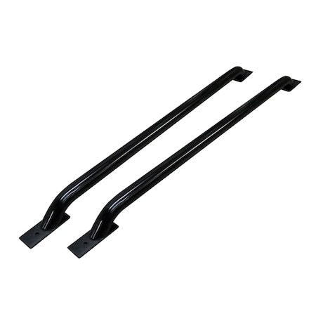Go Rhino 07-17 TUNDRA CREWMAX STAKE POCKET BED RAILS-BLACK 8416B